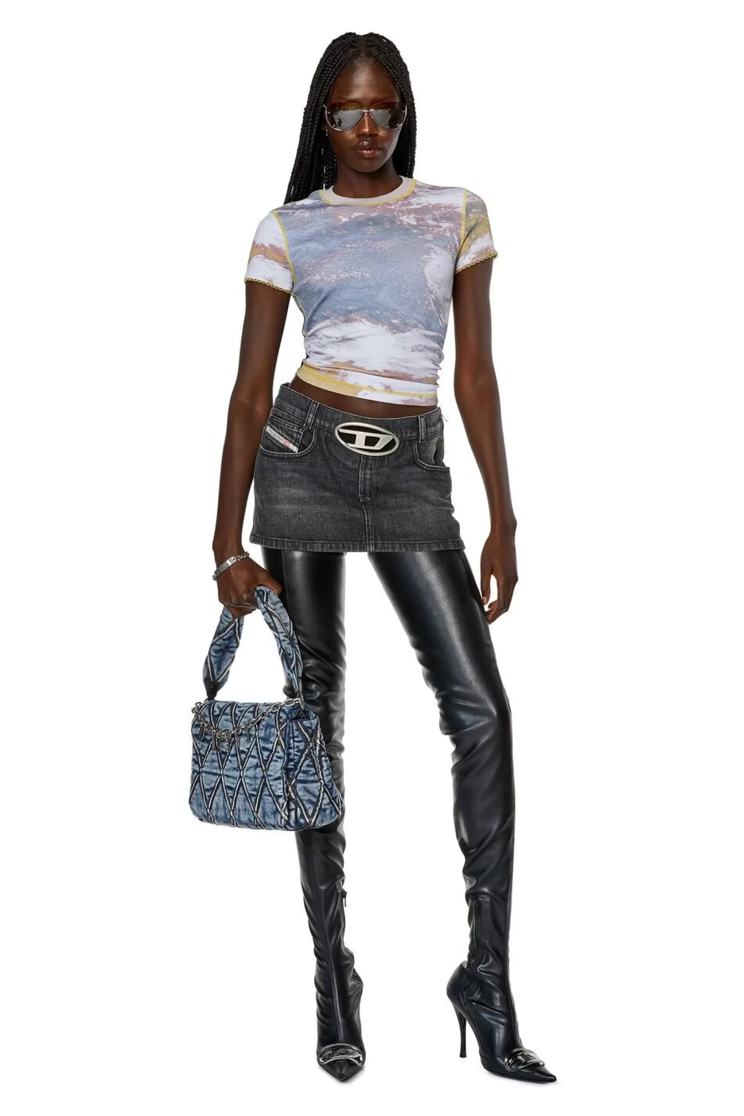 Women Diesel T-Skinzy-Lace